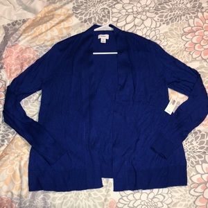 Old Navy blue cardigan